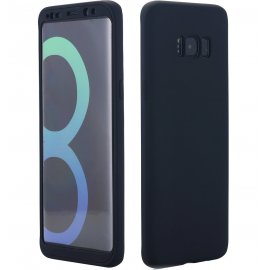 Funda Galaxy S8 Plus Doble Cara Full Negra