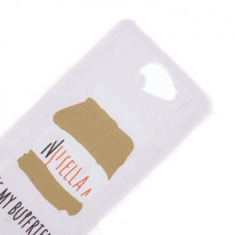 Funda Gel BQ Aquaris U Plus Nutela