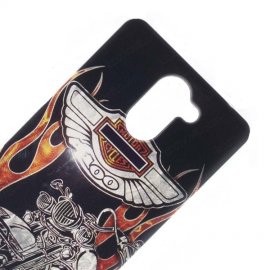 Funda Gel BQ Aquaris U Plus Motero