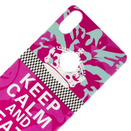 Funda Gel BQ Aquaris X5 Plus Keep Calm