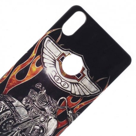 Funda Gel BQ Aquaris X5 Plus Motero