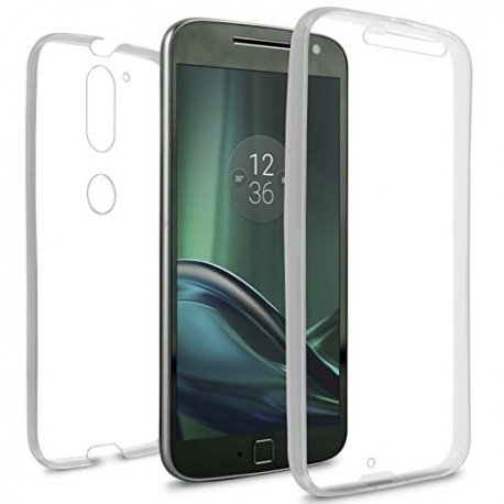 Funda Moto G4 Plus Doble Cara Full Transparente