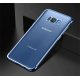 Funda Gel Galaxy S8 Plus con Esquinas Cromados Azul