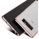 Funda Gel Galaxy Note 8 con bordes Cromados Oro Rosado