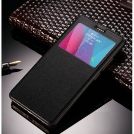 Funda Flip Libro Ventana Galaxy Note 8 Negra