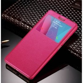 Funda Flip Libro Ventana Galaxy Note 8 Rosa