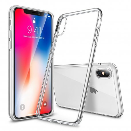 Funda iPhone X Gel TPU Transparente