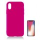 Funda Gel Iphone X Rosa Tpu