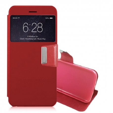 Funda Libro LG G6 con Tapa Roja