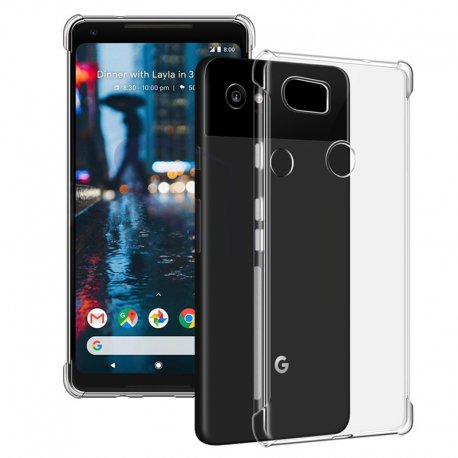 Funda Google Pixel 2 Gel Transparente Anti Golpes