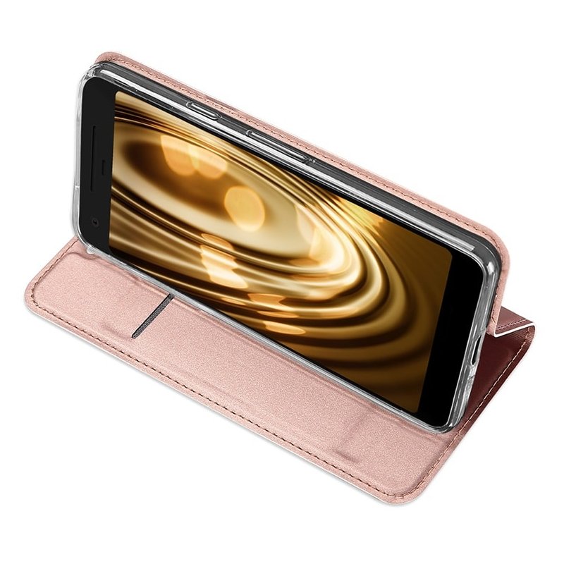 funda libro cuero google pixel 2