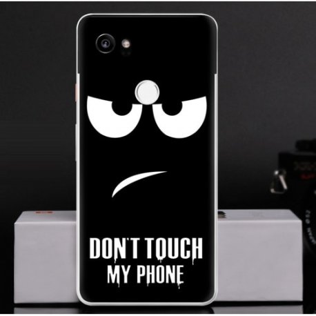 Funda Google Pixel 2 XL Gel Dibujo Enfadado