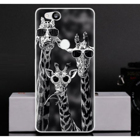 Funda Google Pixel 2 Gel Dibujo Jirafa
