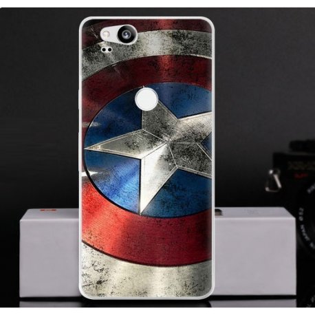 Funda Google Pixel 2 Gel Dibujo America