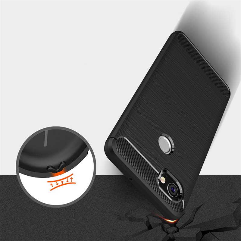 funda gel tpu cepillada Google Pixel 2 XL