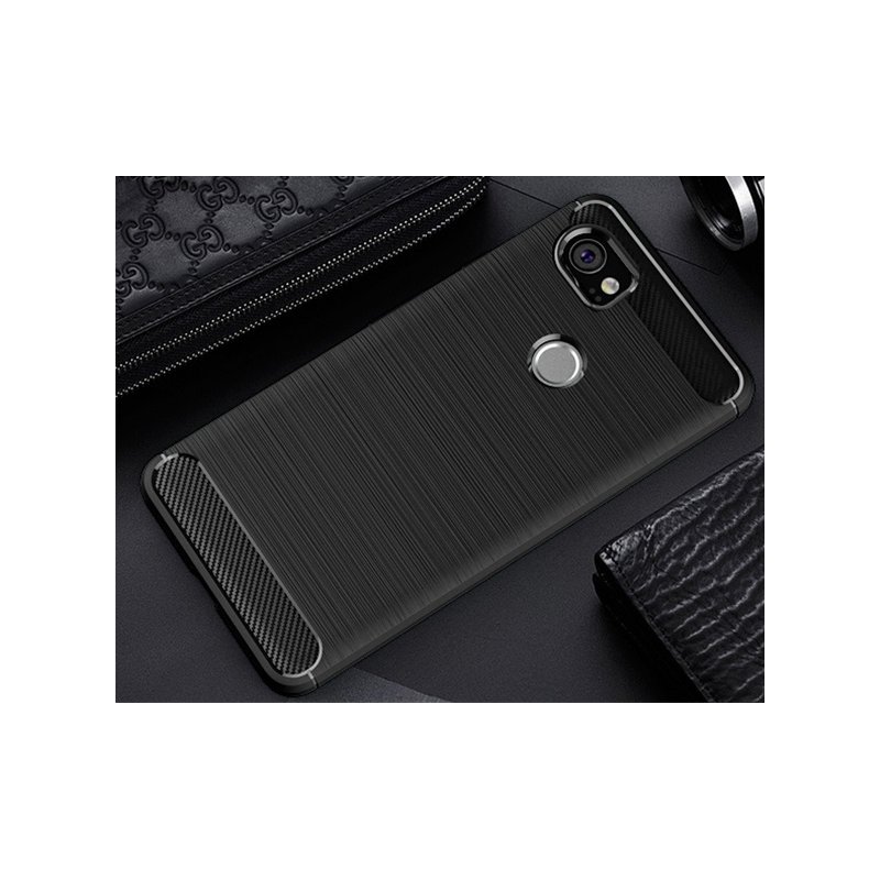 funda gel tpu cepillada Google Pixel 2 XL