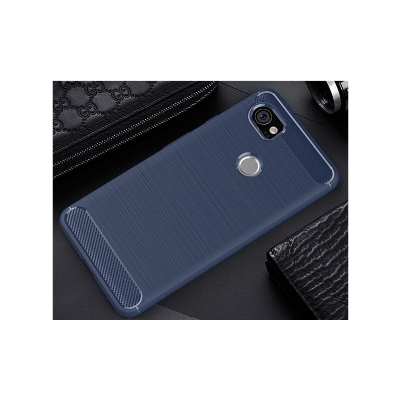 funda gel tpu cepillada Google Pixel 2 XL