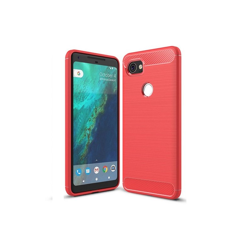 funda gel tpu cepillada Google Pixel 2 XL