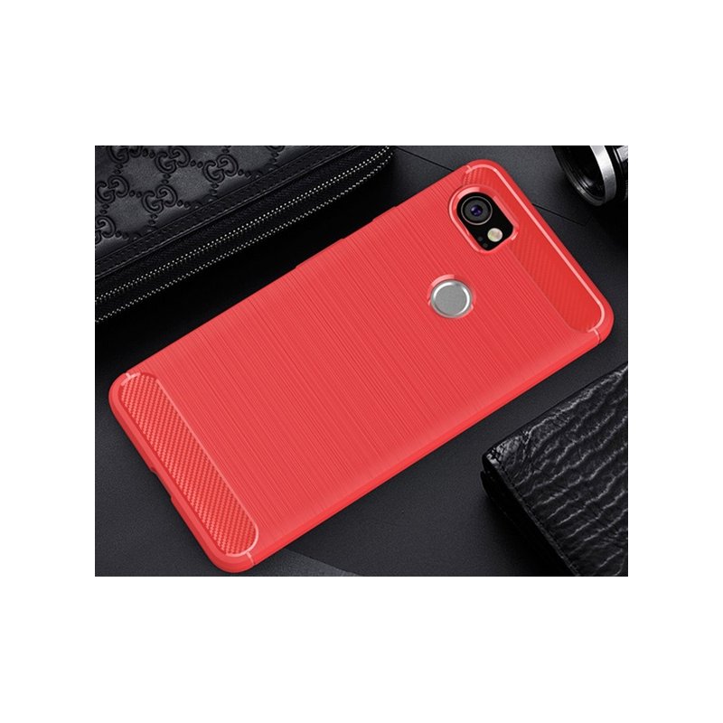 funda gel tpu cepillada Google Pixel 2 XL