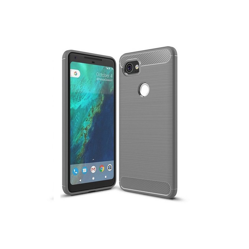 funda gel tpu cepillada Google Pixel 2 XL