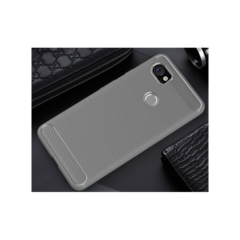 funda gel tpu cepillada Google Pixel 2 XL