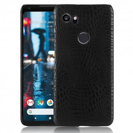 Carcasa Google Pixel 2 XL Cuero Estilo Croco