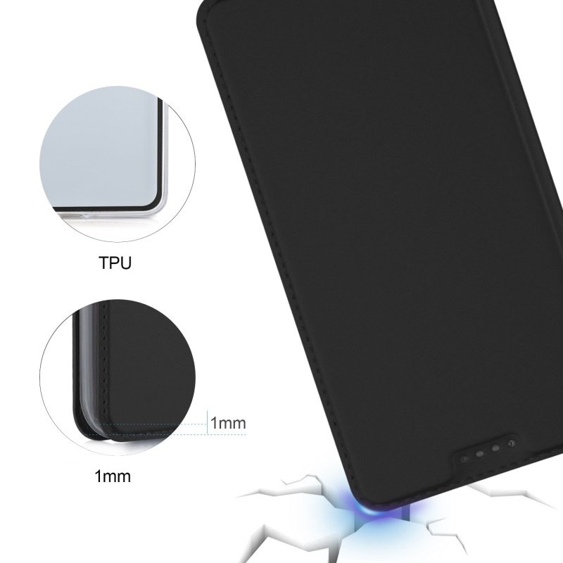 funda libro cuero google pixel 2 xl soporte