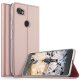 Funda Libro cuero Google Pixel 2 XL Flip Soporte Oro Rosa