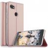 Funda Libro cuero Google Pixel 2 XL Flip Soporte Oro Rosa