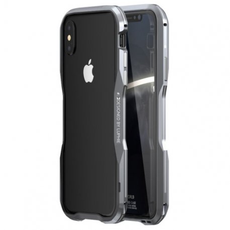 Funda Iphone X Aluminio Stex Gris