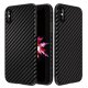 Funda FIbra Carbono Iphone X Flexible Negra