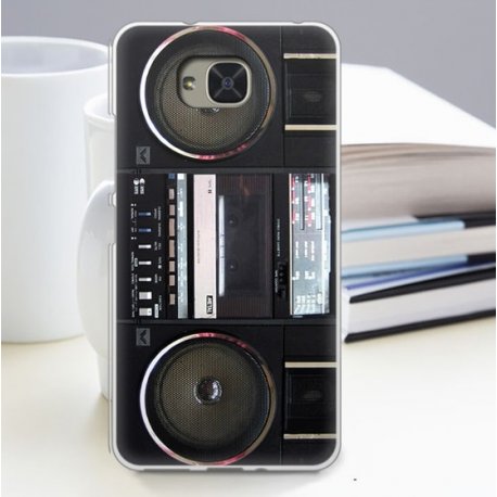 Funda BQ Aquaris U2 Lite Gel Dibujo Radio Premium