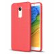 Funda Xiaomi Redmi 5 Plus Tpu Cuero 3D Roja