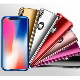 Funda Iphone X Aluminio 360 Completa
