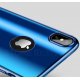 Funda Iphone X Aluminio 360 Completa Azul