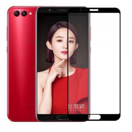 Protector Pantalla Cristal Templado Premium Honor View 10 Negro