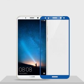 Protector Pantalla Cristal Templado Premium Huawei Mate 10 Lite Azul