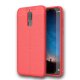 Funda Huawei Mate 10 Lite Tpu Cuero 3D Roja