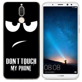Funda Huawei Mate 10 Lite Gel Dibujo Enfadado