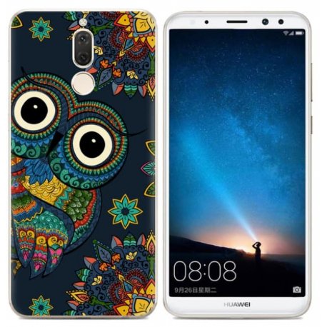 Funda Huawei Mate 10 Lite Gel Dibujo Buho