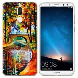 Funda Huawei Mate 10 Lite Gel Dibujo Pintura