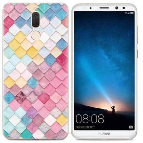 Funda Huawei Mate 10 Lite Gel Dibujo Aquarela