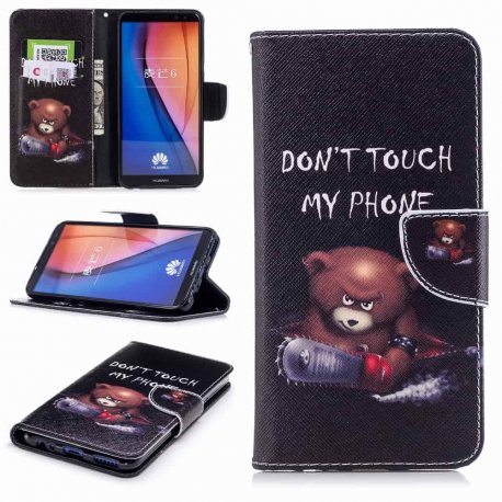Funda Libro Huawei Mate 10 Lite Oso