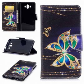 Funda Libro Huawei Mate 10 Lite Mariposa