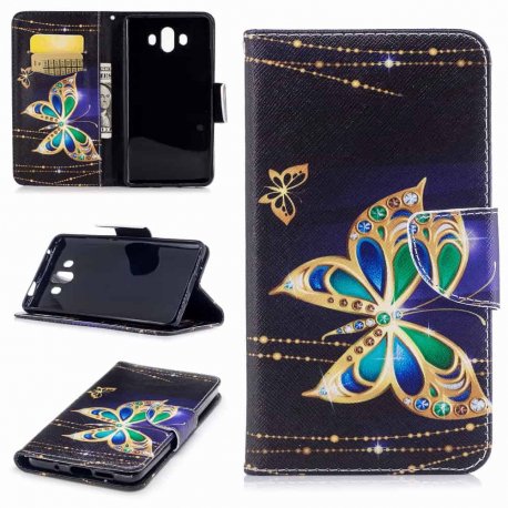 Funda Libro Huawei Mate 10 Lite Mariposa