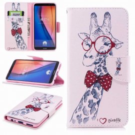 Funda Libro Huawei Mate 10 Lite Jirafa