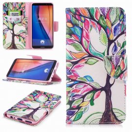 Funda Libro Huawei Mate 10 Lite Arbol