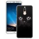 Funda Huawei Mate 10 Lite Gel Dibujo Gato Negro