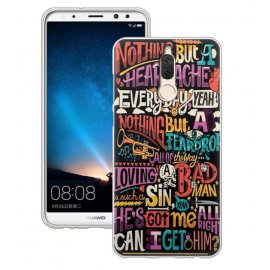 Funda Huawei Mate 10 Lite Gel Dibujo Graffiti