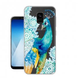 Funda Samsung Galaxy A8 2018 Gel Dibujo Paon
